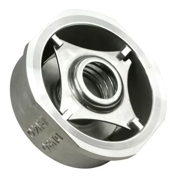 Van một chiều thép không gỉ kết nối wafer KTN 561D